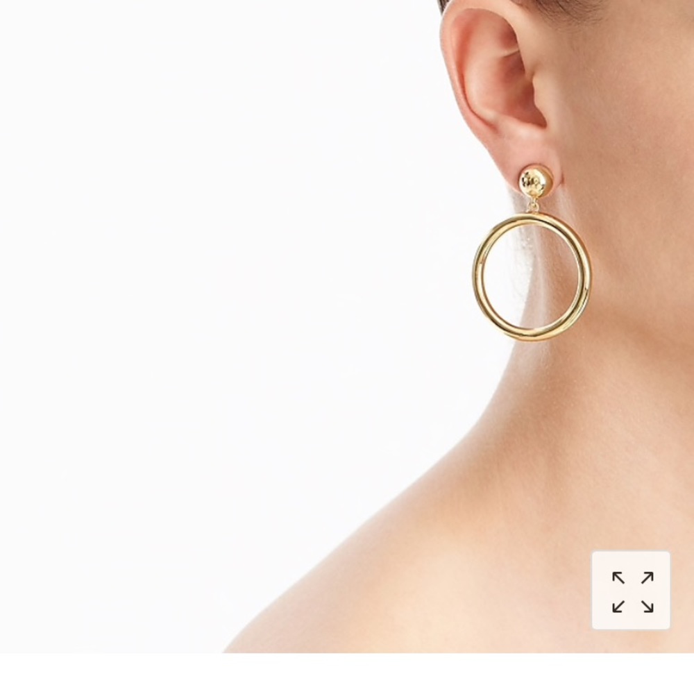 Jcrew Gold Hoops